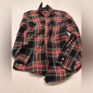 J. Crew plaid button down